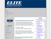 Tablet Screenshot of eliteins.webhost4life.com